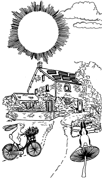 Solar powered Darn Pottery studio